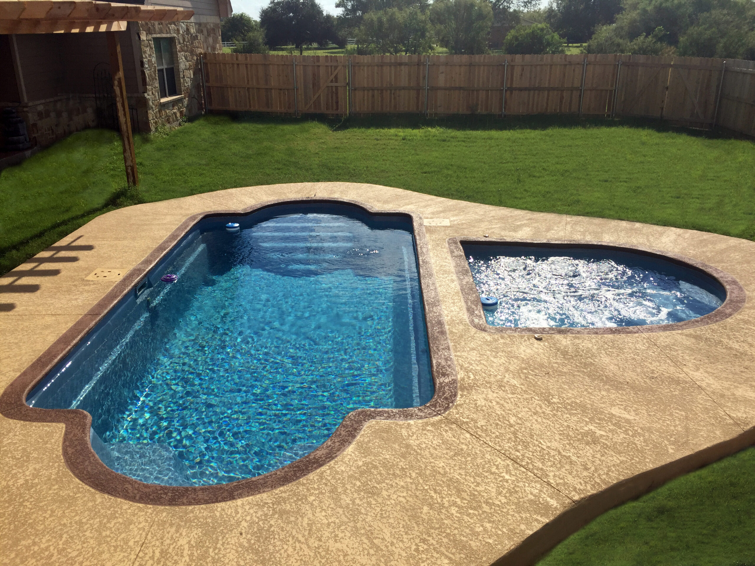 Fiberglass Roman Pools